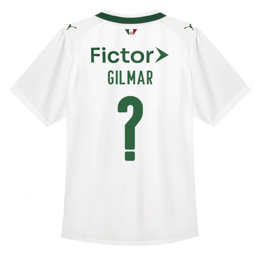 Danxen Femme Maillot Gilmar #0 Vert Blanc Tenues Extérieur 2026/27 T-Shirt