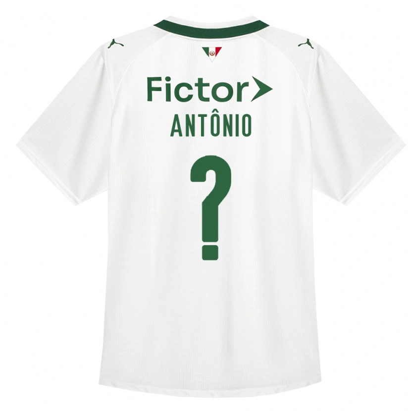 Danxen Femme Maillot Diogo Antônio #0 Vert Blanc Tenues Extérieur 2026/27 T-Shirt
