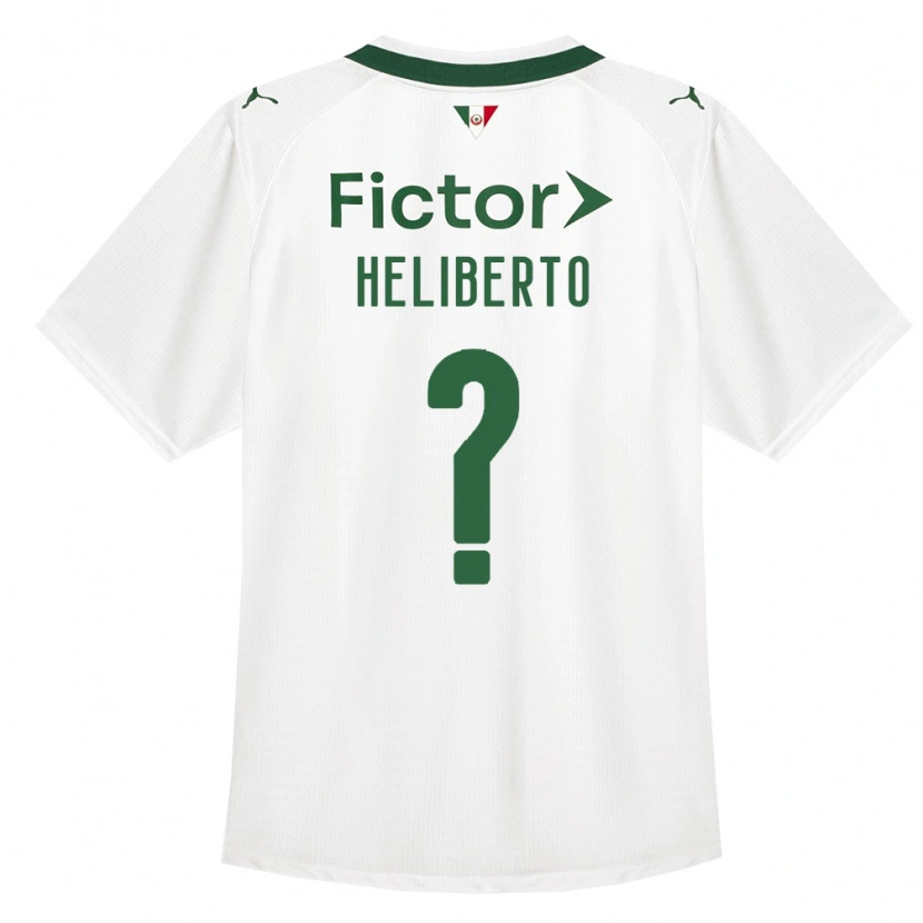 Danxen Femme Maillot Heliberto #0 Vert Blanc Tenues Extérieur 2026/27 T-Shirt