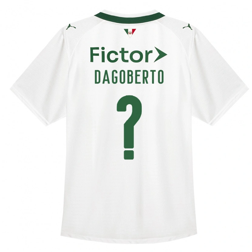 Danxen Femme Maillot Dagoberto #0 Vert Blanc Tenues Extérieur 2026/27 T-Shirt