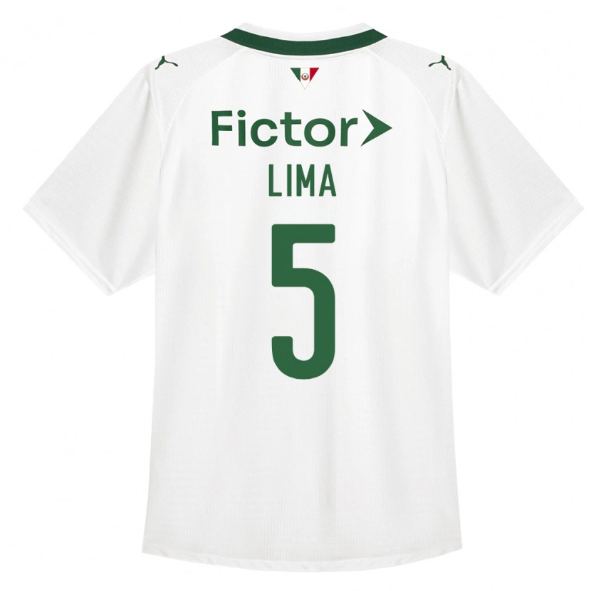 Danxen Femme Maillot Ingryd Lima #5 Vert Blanc Tenues Extérieur 2026/27 T-Shirt