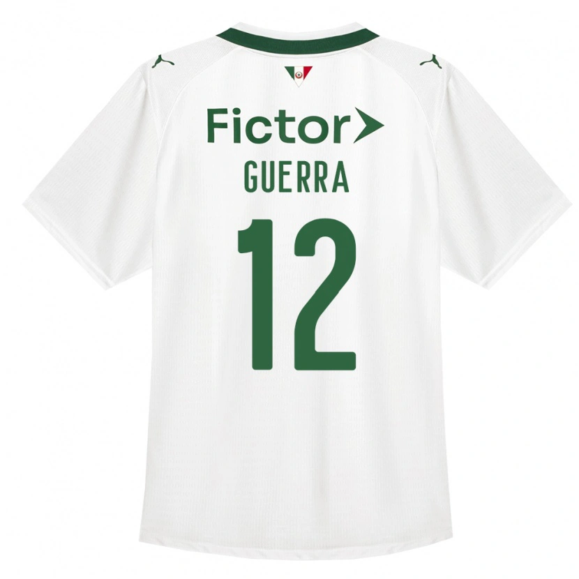 Danxen Femme Maillot Heitor Guerra #12 Vert Blanc Tenues Extérieur 2026/27 T-Shirt