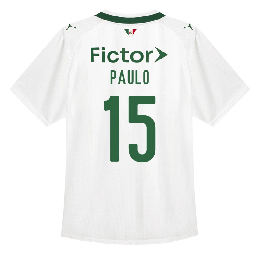 Danxen Femme Maillot João Paulo #15 Vert Blanc Tenues Extérieur 2026/27 T-Shirt