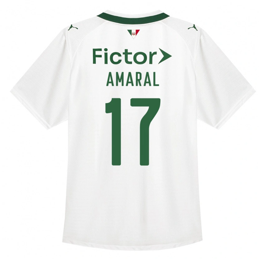 Danxen Femme Maillot Isadora Amaral #17 Vert Blanc Tenues Extérieur 2026/27 T-Shirt
