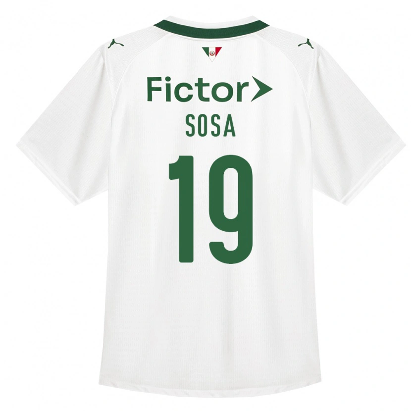 Danxen Femme Maillot Ramón Sosa #19 Vert Blanc Tenues Extérieur 2026/27 T-Shirt