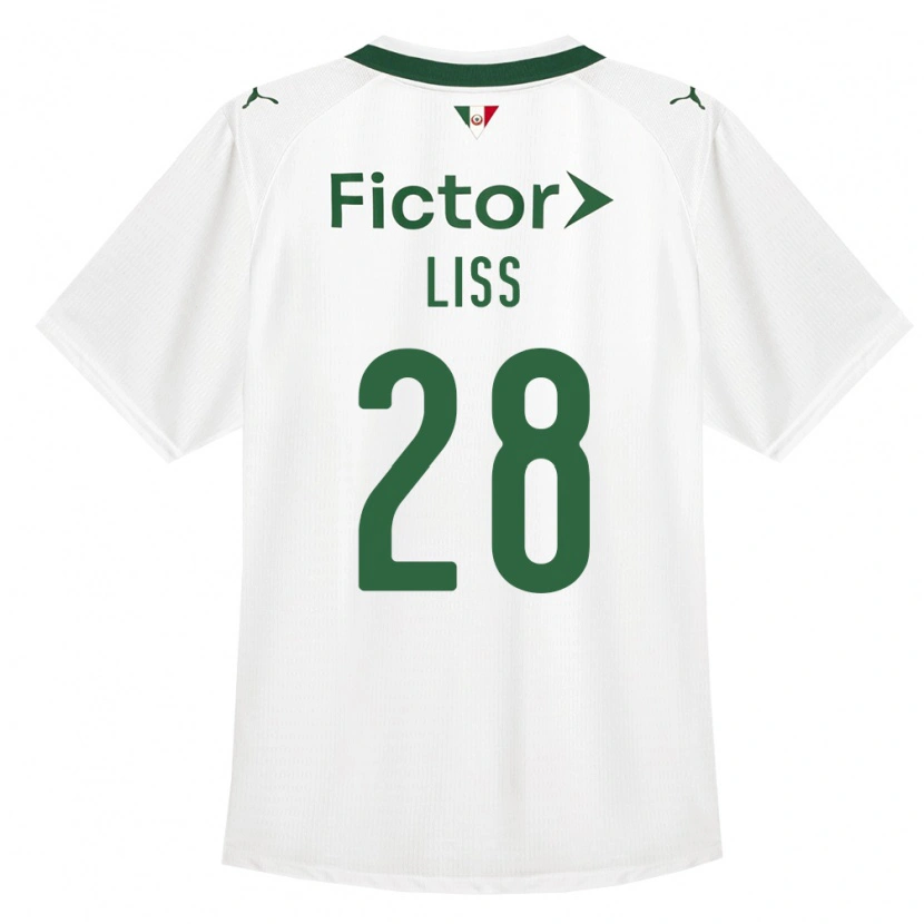 Danxen Femme Maillot Victória Liss #28 Vert Blanc Tenues Extérieur 2026/27 T-Shirt