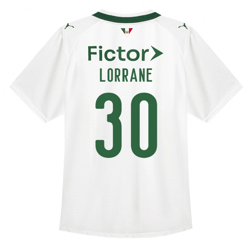 Danxen Femme Maillot Lorrane #30 Vert Blanc Tenues Extérieur 2026/27 T-Shirt