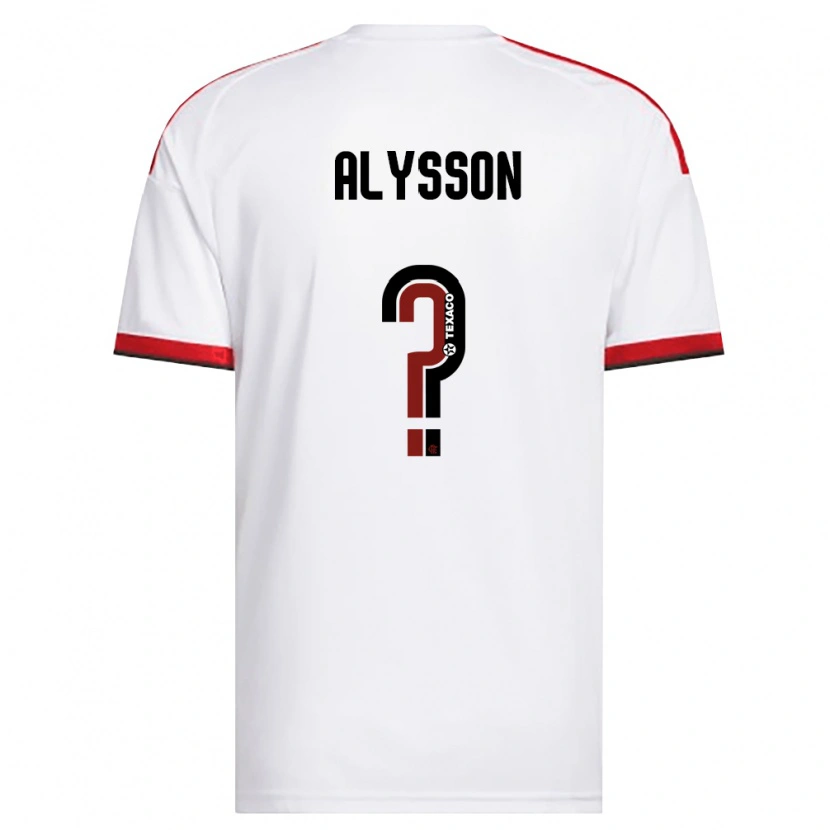 Danxen Femme Maillot Alysson #0 Blanc Rouge Noir Tenues Extérieur 2026/27 T-Shirt
