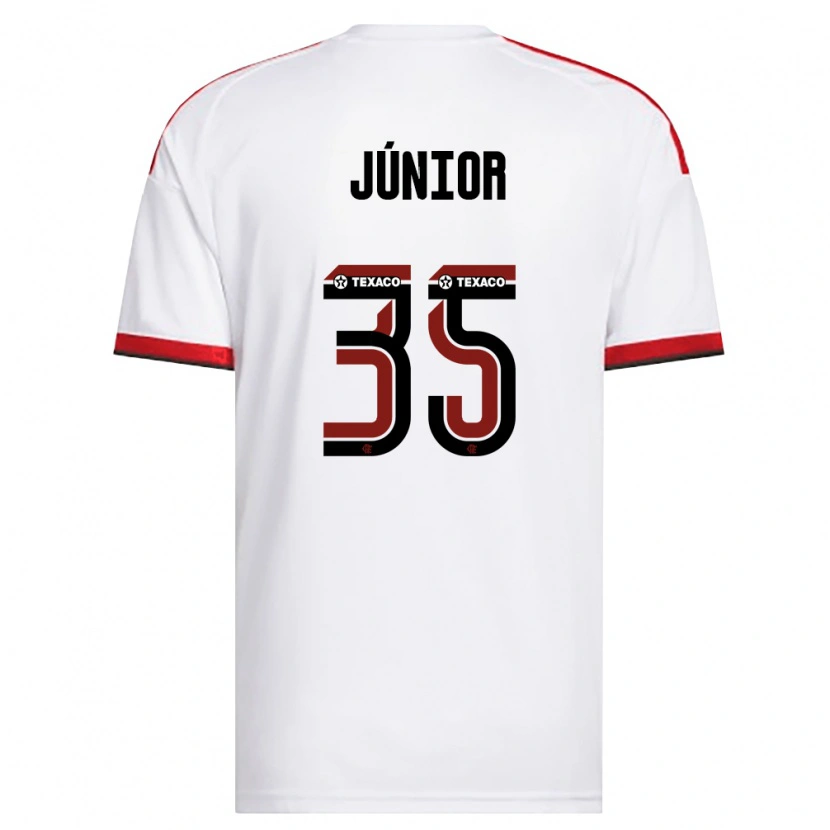 Danxen Femme Maillot Kaylaine Júnior #35 Blanc Rouge Noir Tenues Extérieur 2026/27 T-Shirt
