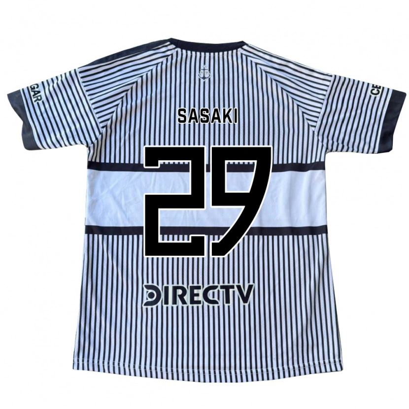 Danxen Femme Maillot Yuria Sasaki #29 Blanc Noir Jaune Tenues Extérieur 2026/27 T-Shirt