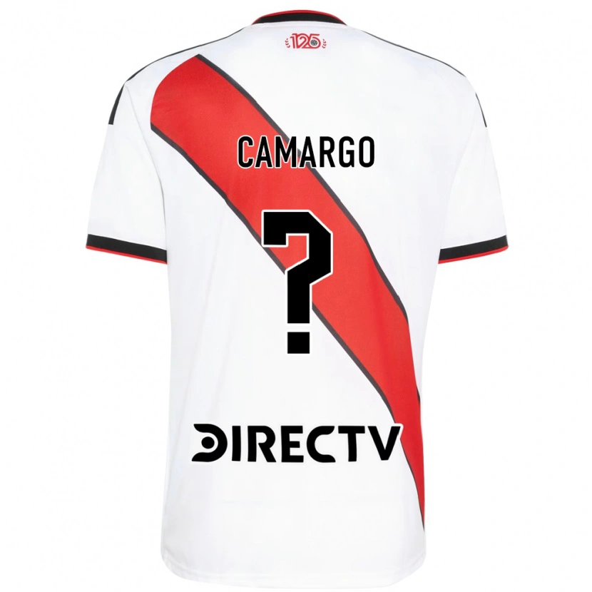Danxen Enfant Maillot Franco Camargo #0 Rouge Blanc Noir Tenues Domicile 2026/27 T-Shirt