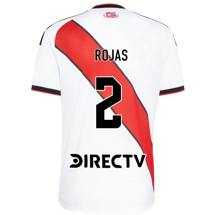 Danxen Enfant Maillot Robert Rojas #2 Rouge Blanc Noir Tenues Domicile 2026/27 T-Shirt