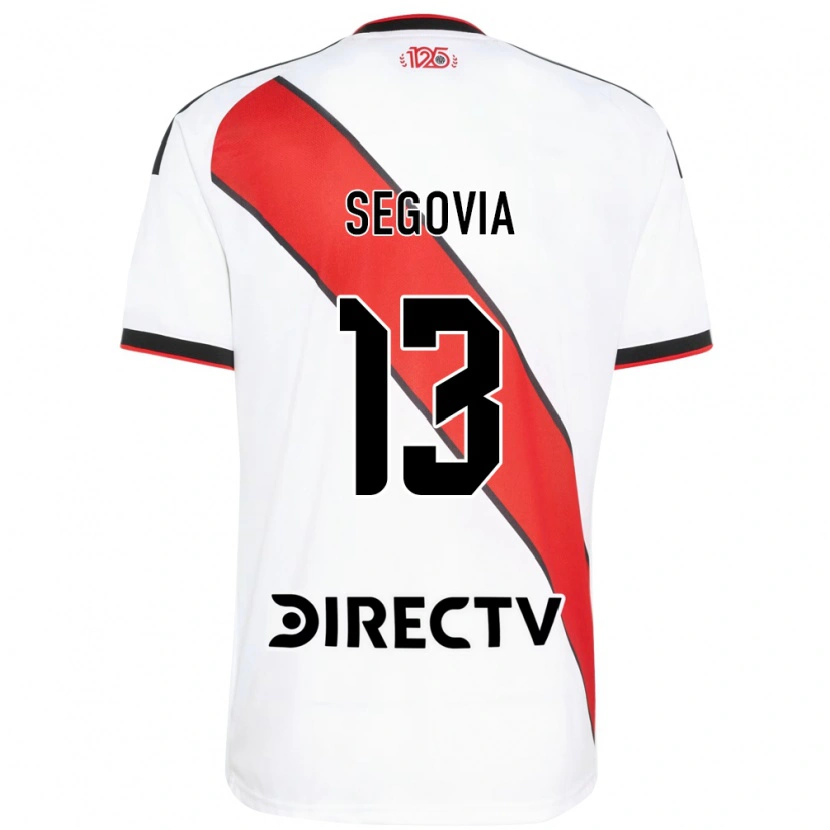 Danxen Enfant Maillot Guillermo Segovia #13 Rouge Blanc Noir Tenues Domicile 2026/27 T-Shirt