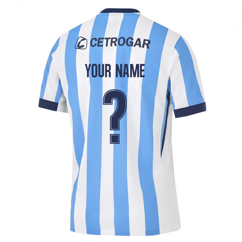 Danxen Enfant Maillot Votre Nom #0 Bleu Clair Blanc Noir Tenues Domicile 2026/27 T-Shirt