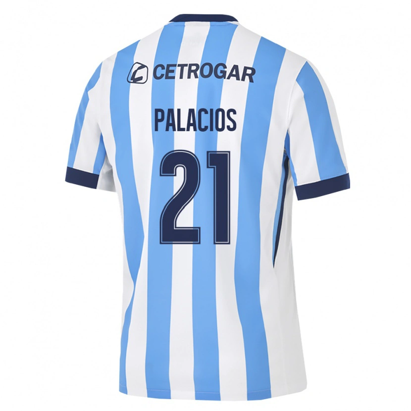 Danxen Enfant Maillot Sofía Palacios #21 Bleu Clair Blanc Noir Tenues Domicile 2026/27 T-Shirt