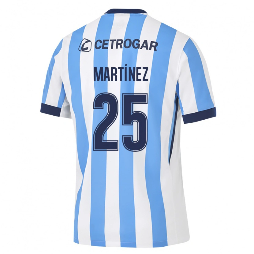 Danxen Enfant Maillot Ailén Martínez #25 Bleu Clair Blanc Noir Tenues Domicile 2026/27 T-Shirt