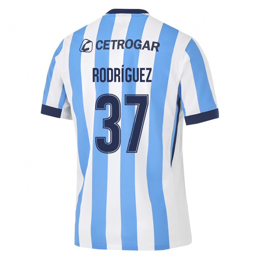 Danxen Enfant Maillot Baltasar Rodríguez #37 Bleu Clair Blanc Noir Tenues Domicile 2026/27 T-Shirt