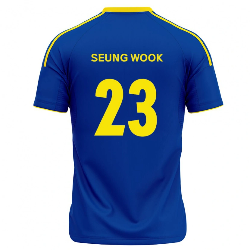 Danxen Enfant Maillot Seung-Wook Seo #23 Bleu Royal Jaune Tenues Domicile 2026/27 T-Shirt