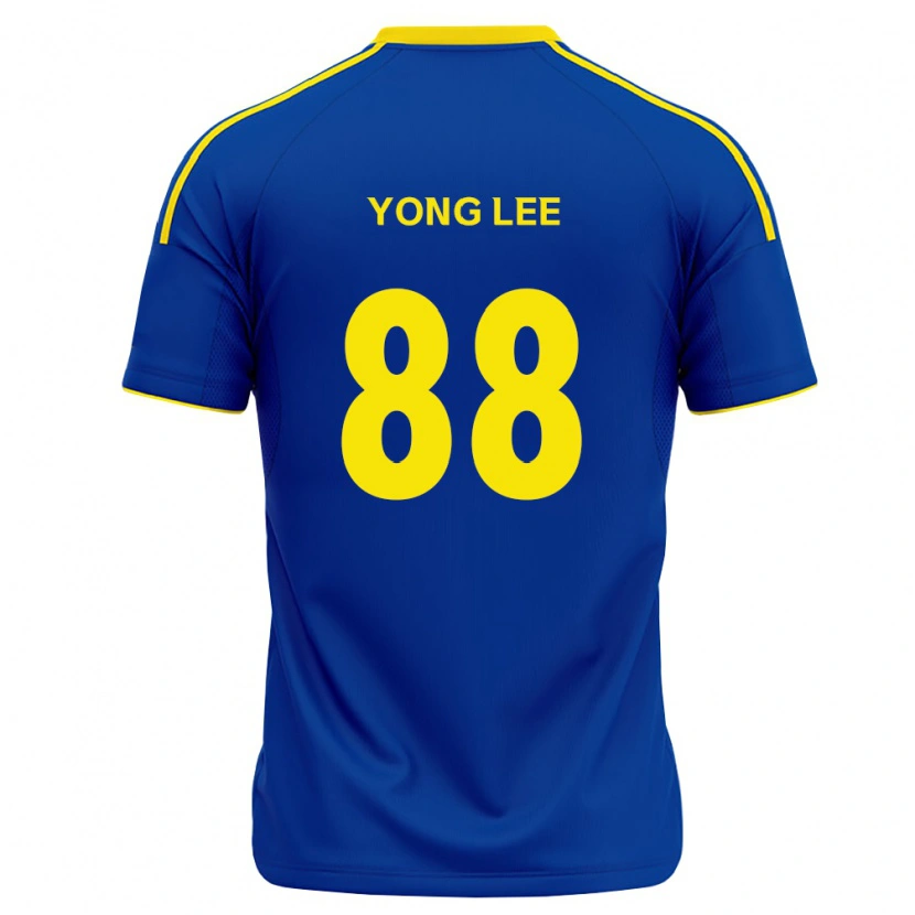 Danxen Enfant Maillot Yong Lee #88 Bleu Royal Jaune Tenues Domicile 2026/27 T-Shirt