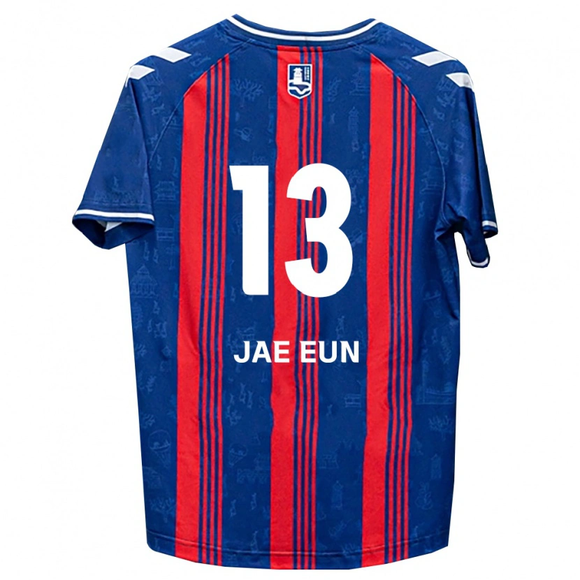 Danxen Enfant Maillot Jae-Eun Song #13 Bleu Rouge Blanc Tenues Domicile 2026/27 T-Shirt