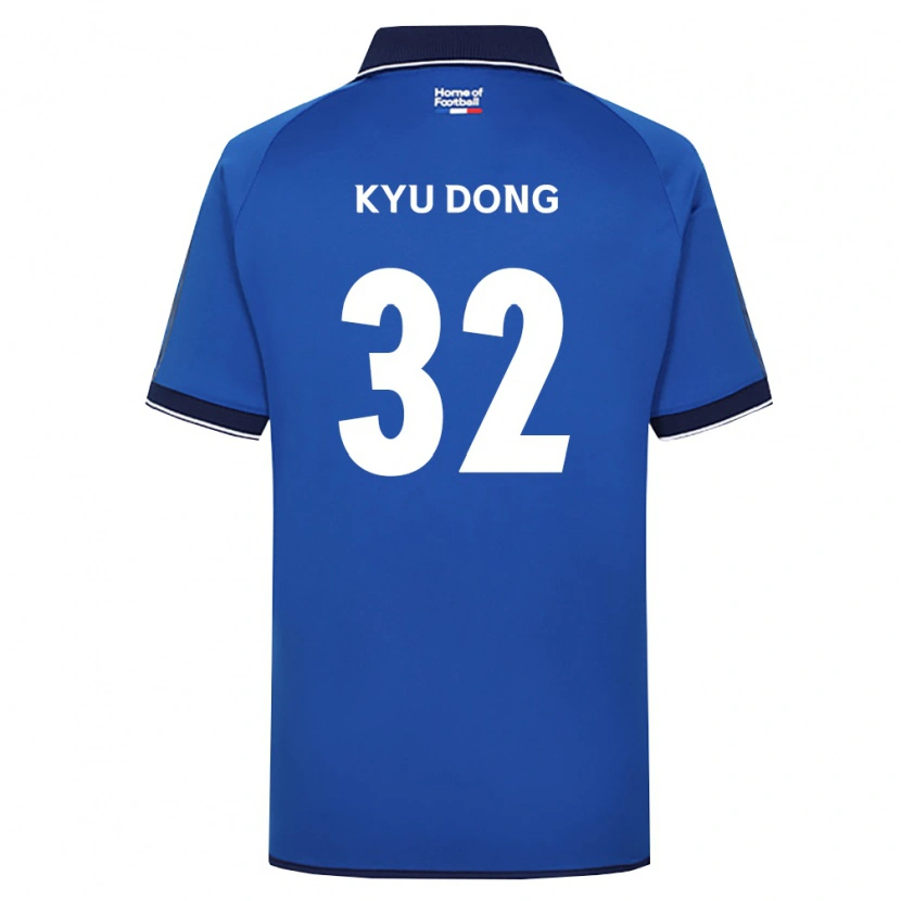 Danxen Enfant Maillot Kyu-Dong Lee #32 Bleu Royal Blanc Rouge Tenues Domicile 2026/27 T-Shirt