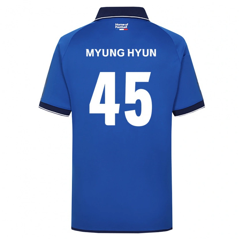 Danxen Enfant Maillot Myung-Hyun Hwang #45 Bleu Royal Blanc Rouge Tenues Domicile 2026/27 T-Shirt