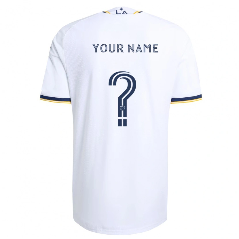 Danxen Enfant Maillot Votre Nom #0 Bleu Jaune Et Blanc Tenues Domicile 2026/27 T-Shirt