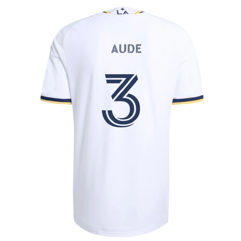 Danxen Enfant Maillot Julián Aude #3 Bleu Jaune Et Blanc Tenues Domicile 2026/27 T-Shirt