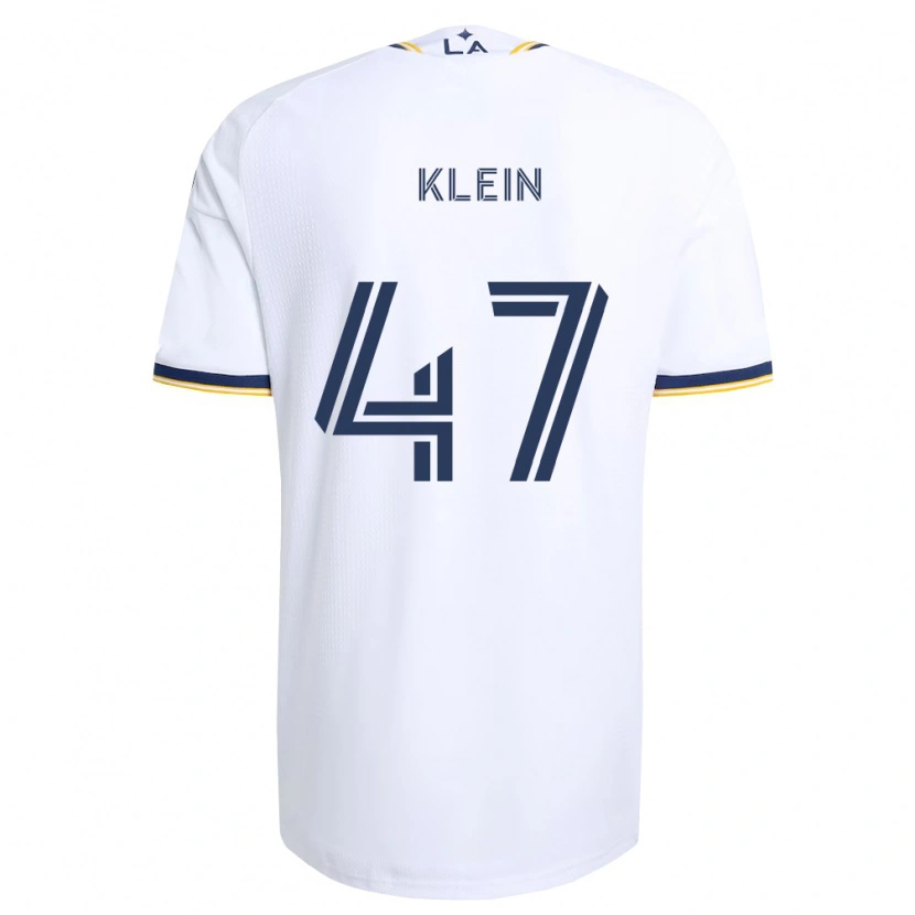 Danxen Enfant Maillot Carson Klein #47 Bleu Jaune Et Blanc Tenues Domicile 2026/27 T-Shirt