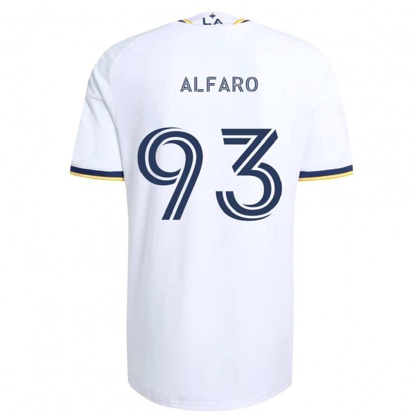 Danxen Enfant Maillot Tony Alfaro #93 Bleu Jaune Et Blanc Tenues Domicile 2026/27 T-Shirt