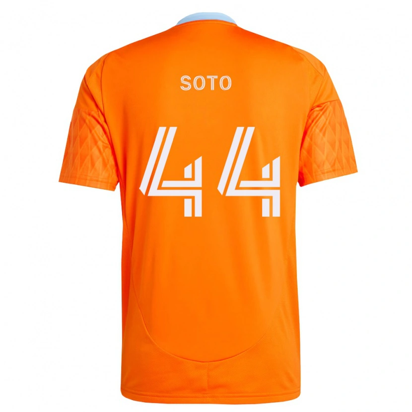 Danxen Enfant Maillot Ezekiel Soto #44 Orange Blanc Tenues Domicile 2026/27 T-Shirt