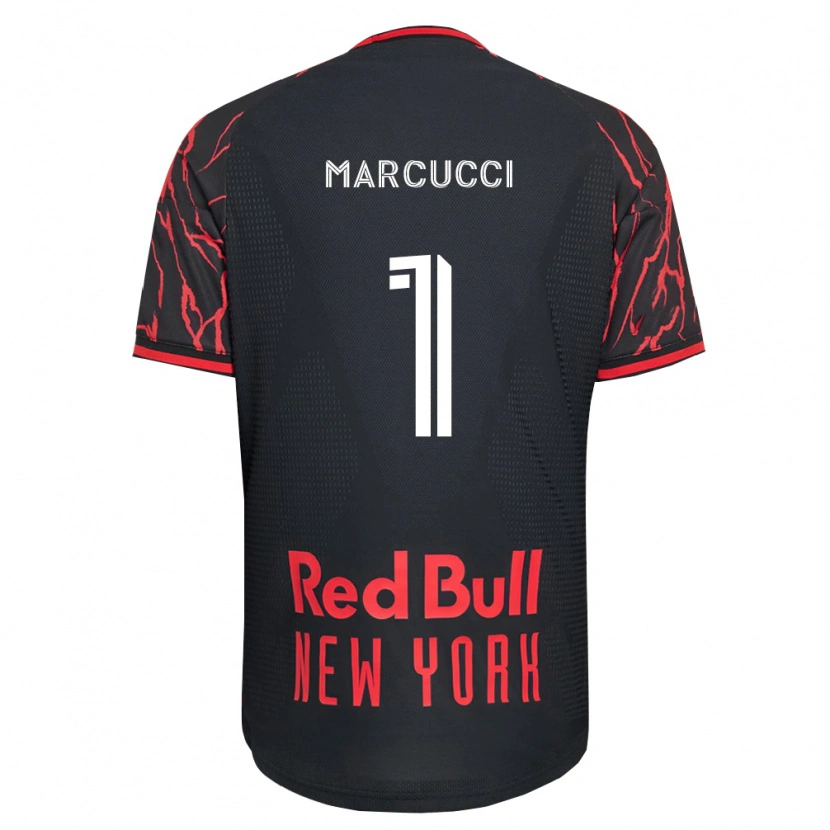 Danxen Enfant Maillot Aj Marcucci #1 Rouge Noir Blanc Tenues Domicile 2026/27 T-Shirt
