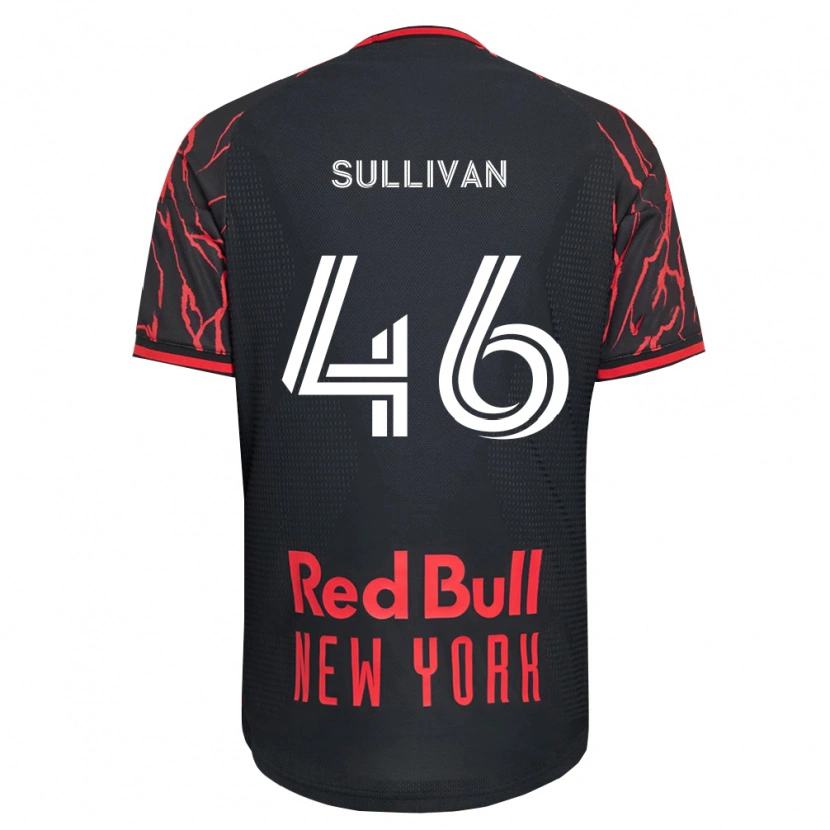 Danxen Enfant Maillot Dylan Sullivan #46 Rouge Noir Blanc Tenues Domicile 2026/27 T-Shirt