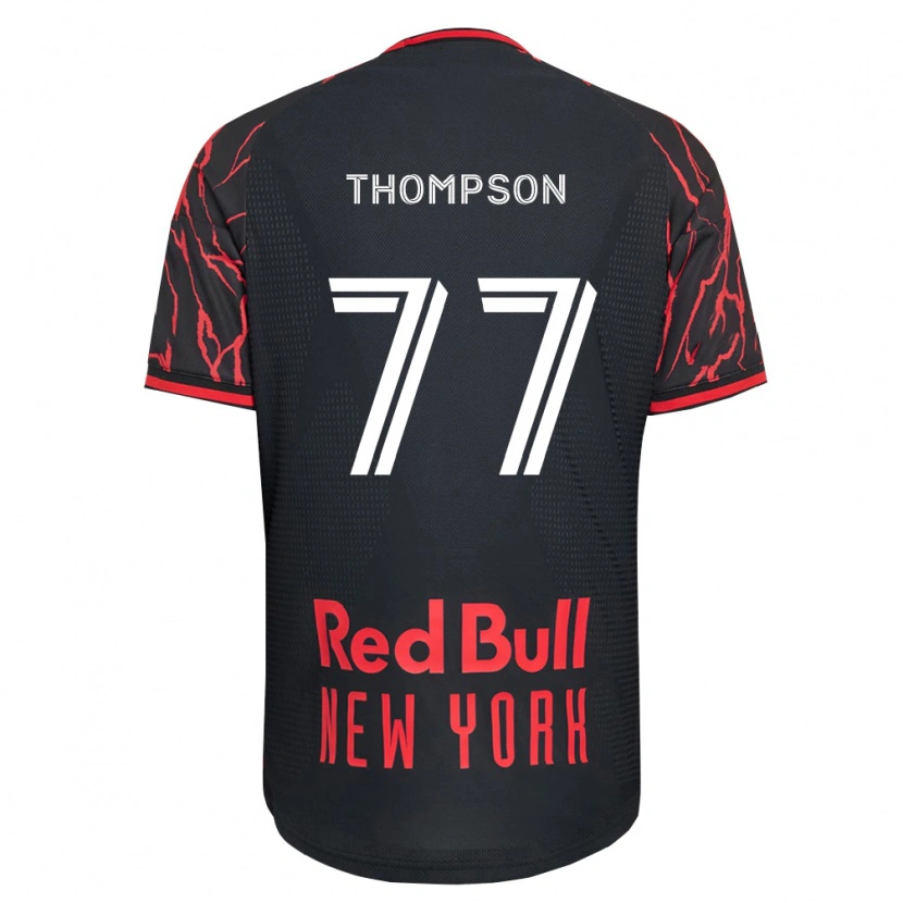 Danxen Enfant Maillot Amos Shapiro-Thompson #77 Rouge Noir Blanc Tenues Domicile 2026/27 T-Shirt