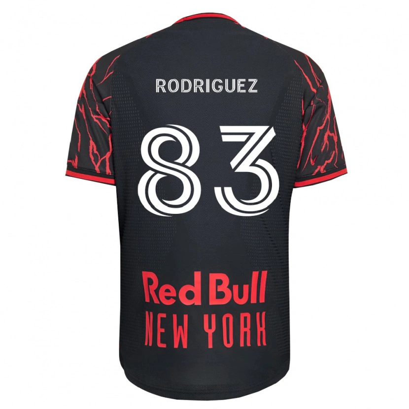 Danxen Enfant Maillot Benjamin Rodriguez #83 Rouge Noir Blanc Tenues Domicile 2026/27 T-Shirt