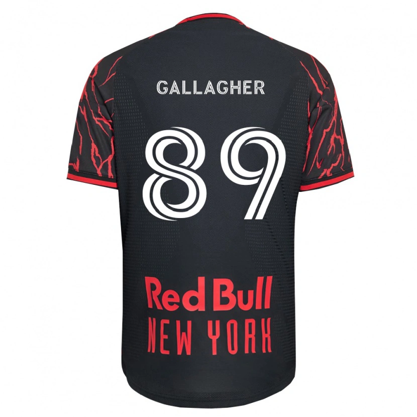 Danxen Enfant Maillot Christian Gallagher #89 Rouge Noir Blanc Tenues Domicile 2026/27 T-Shirt