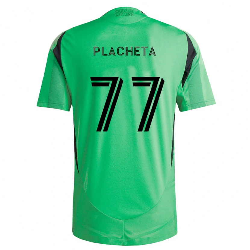 Danxen Enfant Maillot Przemysław Płacheta #77 Vert Émeraude Noir Tenues Domicile 2026/27 T-Shirt