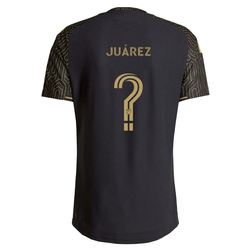 Danxen Enfant Maillot Anthony Juárez #0 Marron Noir Tenues Domicile 2026/27 T-Shirt