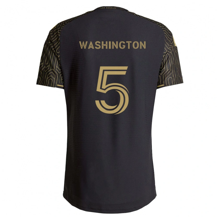Danxen Enfant Maillot Mason Washington #5 Marron Noir Tenues Domicile 2026/27 T-Shirt