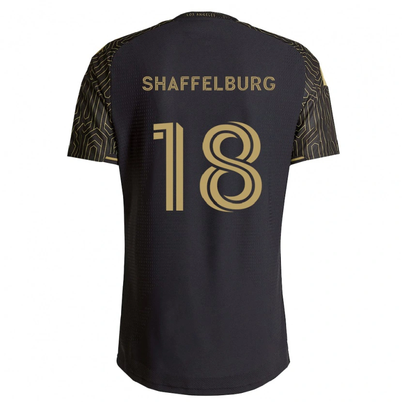 Danxen Enfant Maillot Jacob Shaffelburg #18 Marron Noir Tenues Domicile 2026/27 T-Shirt