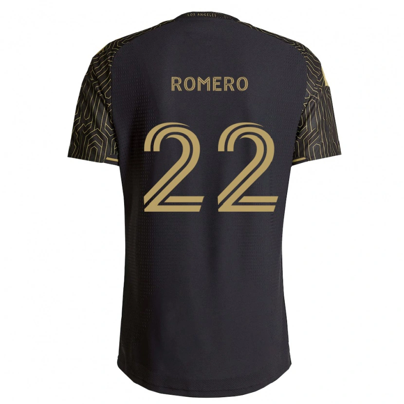 Danxen Enfant Maillot Abraham Romero #22 Marron Noir Tenues Domicile 2026/27 T-Shirt