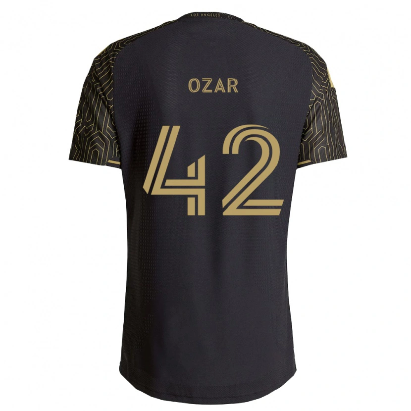 Danxen Enfant Maillot Miles Ozar #42 Marron Noir Tenues Domicile 2026/27 T-Shirt