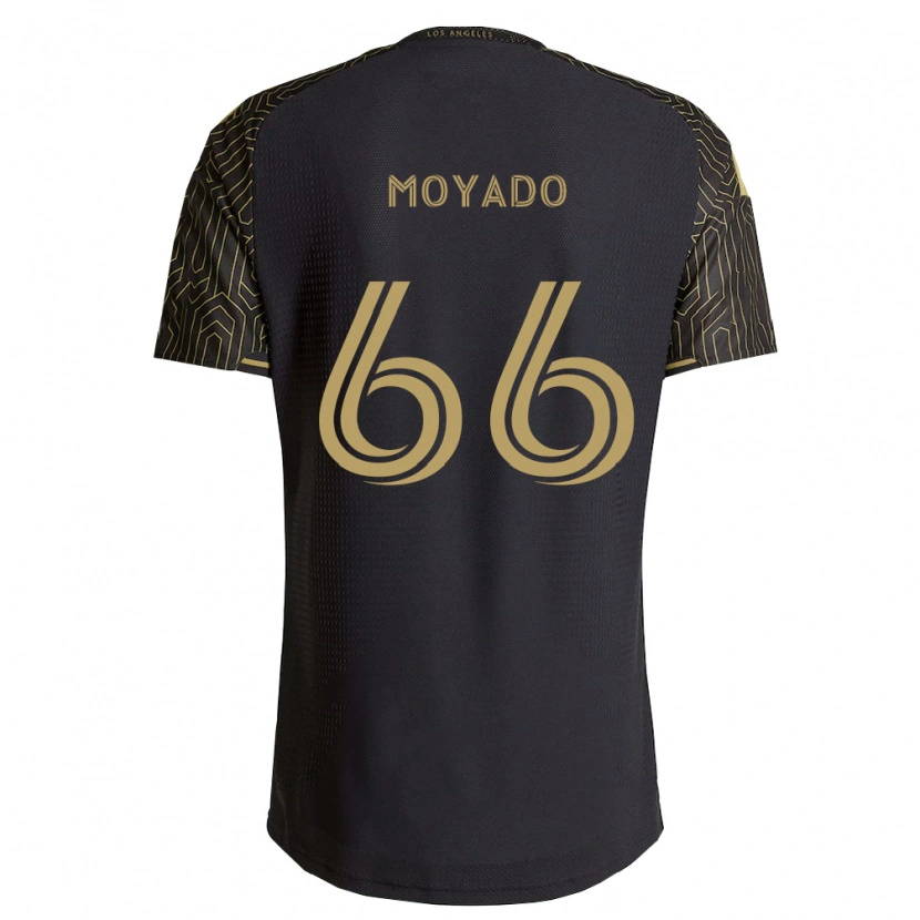 Danxen Enfant Maillot Bryan Moyado #66 Marron Noir Tenues Domicile 2026/27 T-Shirt
