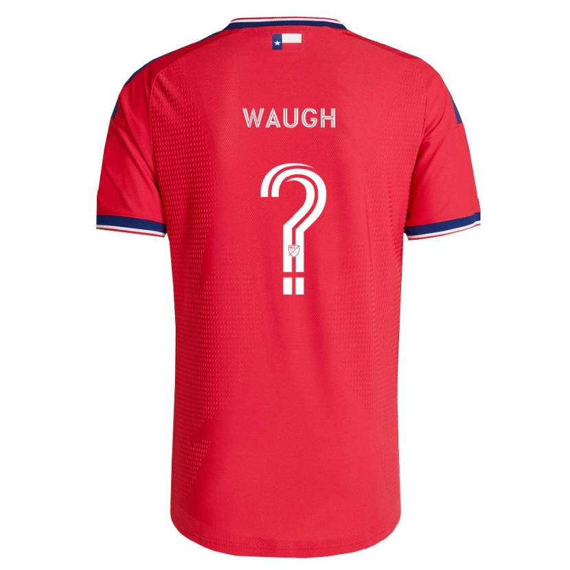Danxen Enfant Maillot Nyle Waugh #0 Rouge Bleu Blanc Tenues Domicile 2026/27 T-Shirt