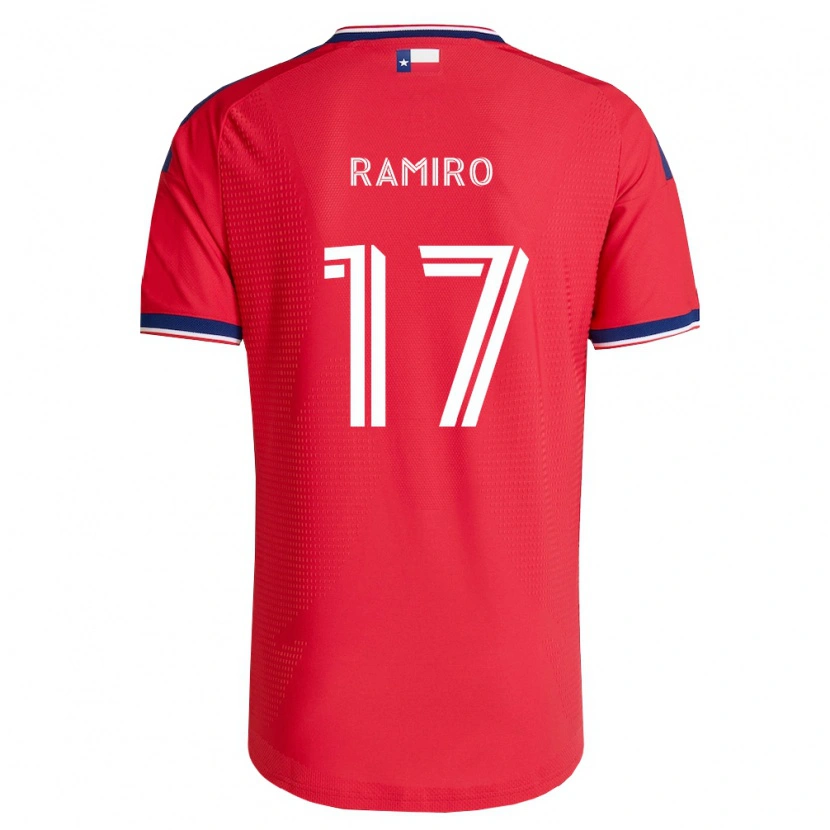 Danxen Enfant Maillot Ramiro Moschen Benetti #17 Rouge Bleu Blanc Tenues Domicile 2026/27 T-Shirt