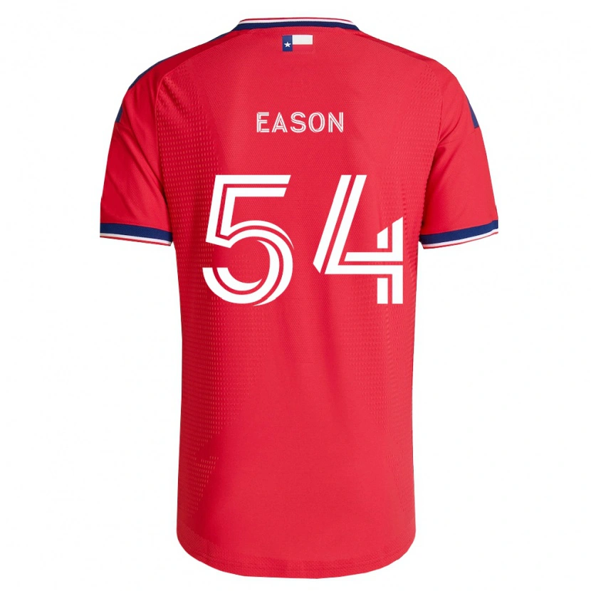 Danxen Enfant Maillot Jordyn Eason #54 Rouge Bleu Blanc Tenues Domicile 2026/27 T-Shirt