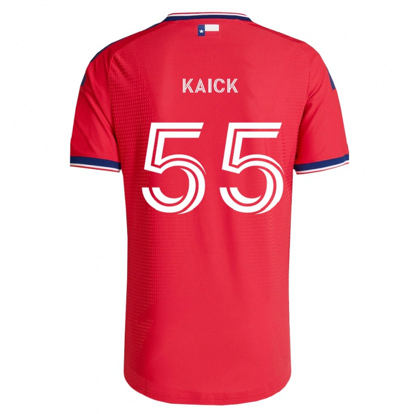 Danxen Enfant Maillot Kaick Da Silva Ferreira #55 Rouge Bleu Blanc Tenues Domicile 2026/27 T-Shirt