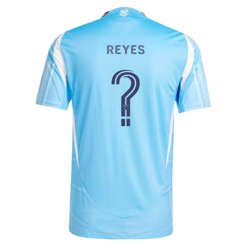 Danxen Enfant Maillot Andrew Reyes #0 Bleu Ciel Blanc Tenues Domicile 2026/27 T-Shirt