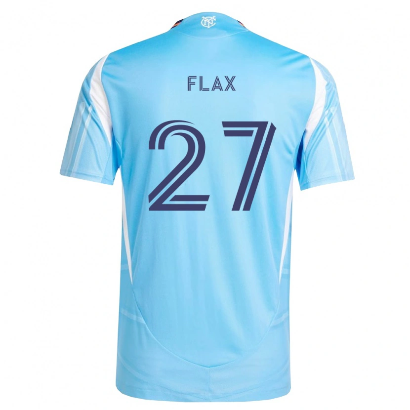 Danxen Enfant Maillot Cooper Flax #27 Bleu Ciel Blanc Tenues Domicile 2026/27 T-Shirt