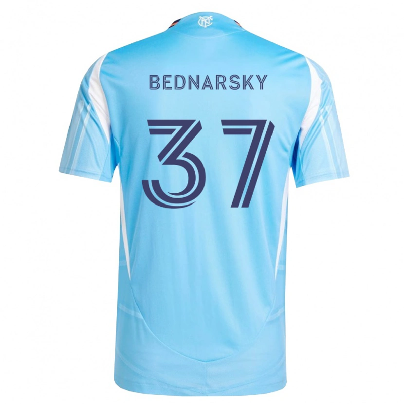 Danxen Enfant Maillot Stevo Bednarsky #37 Bleu Ciel Blanc Tenues Domicile 2026/27 T-Shirt